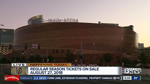 Regular season tickets go on sale