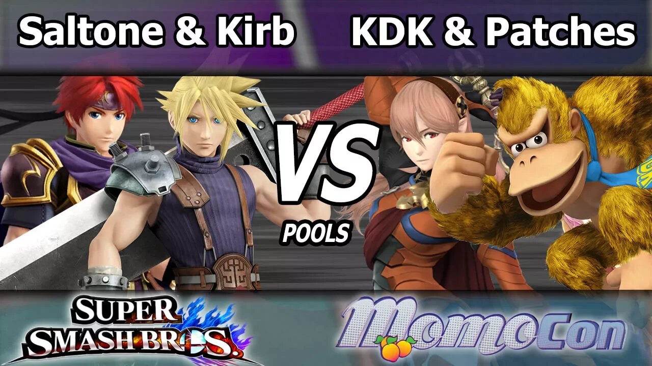 FTM|Saltone & KP Hyper Kirb vs. SEG|KDK & SEG|Patches - Wii U Doubles Pools - Momocon 2017