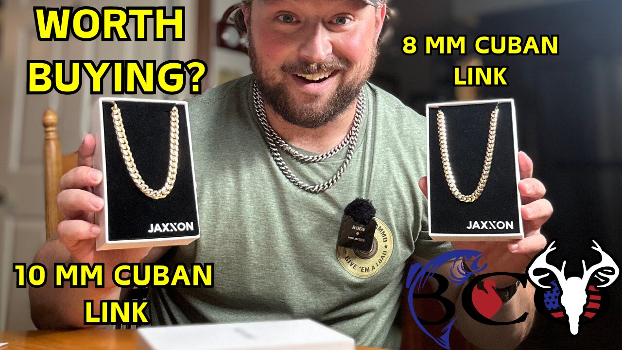 JAXXON 8mm vs 10mm CUBAN LINKS Which is Better for You