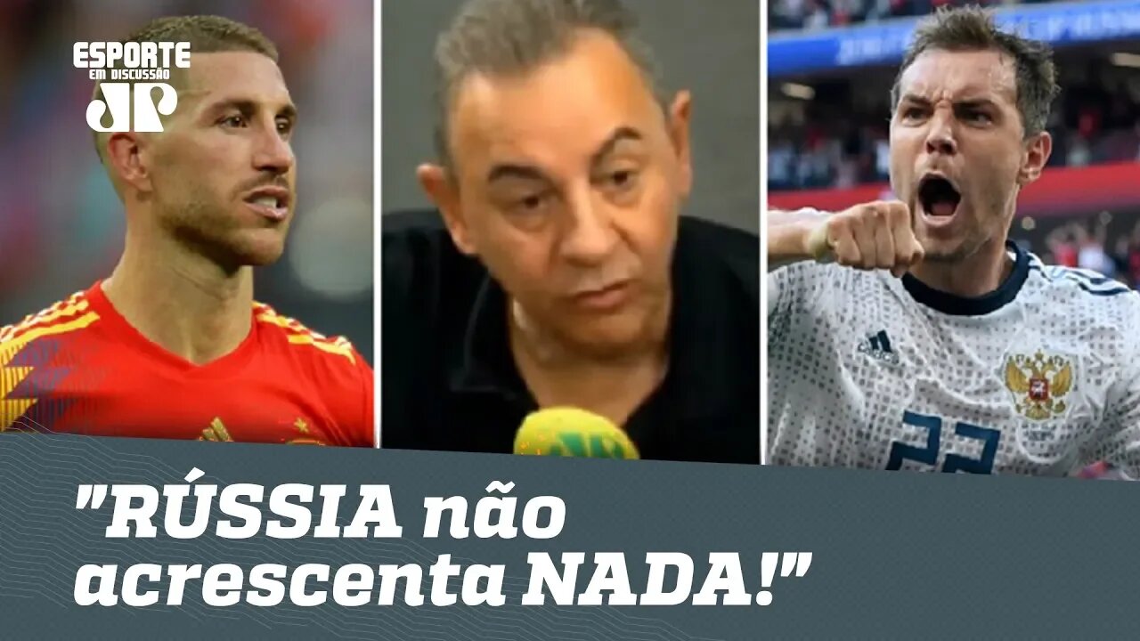 Flavio lamenta ESPANHA FORA: "RÚSSIA não acrescenta NADA!"