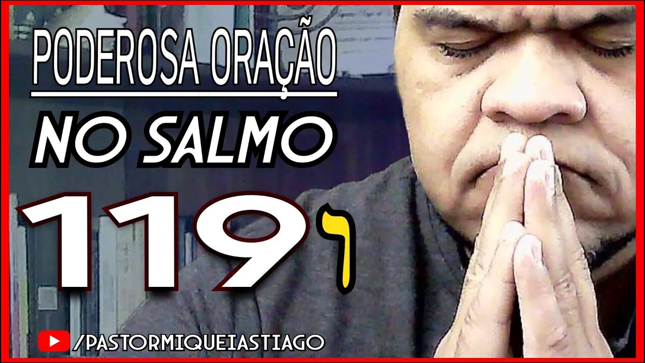 🔴LIVE #ep132 O Salmo 119 - Pr Miquéias Tiago