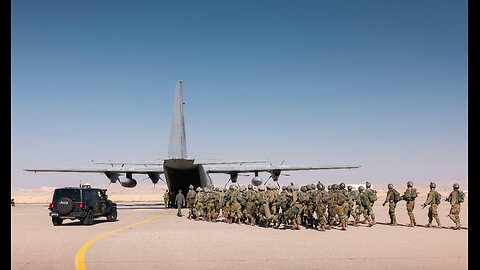 Attached is footage of IDF ground troops' airlifts from during the exercise: