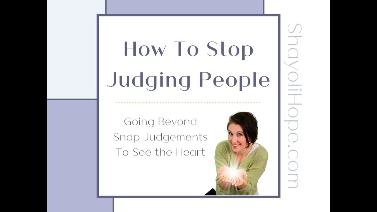 How To Stop Judging People || 5 Minutes Lessons From "The Law of Success"