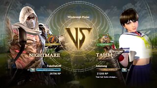 Nightmare (TakeDatL09) VS Talim (Amesang) (SoulCalibur™ VI: Online)