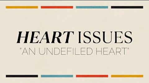 RADIANT 9AM // HEART ISSUES - AN UNDEFILED HEART // ROBERT HENDERSON