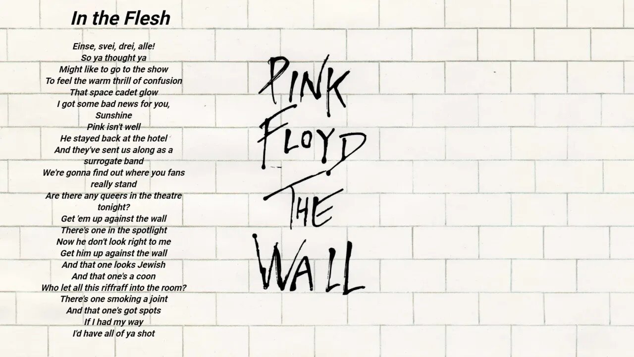 Pink Floyd-In The Flesh-Pink Floyd lyrics [HD]