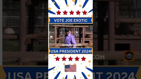 To all u lawmakers out there I got a gift for ya. Vote Joe Exotic the Tiger King President for 2024