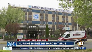 Nursing homes hit hard by virus