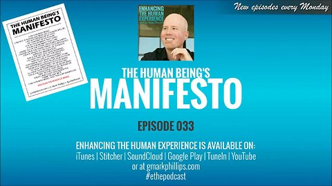 The Human Being's Manifesto - ETHE 033