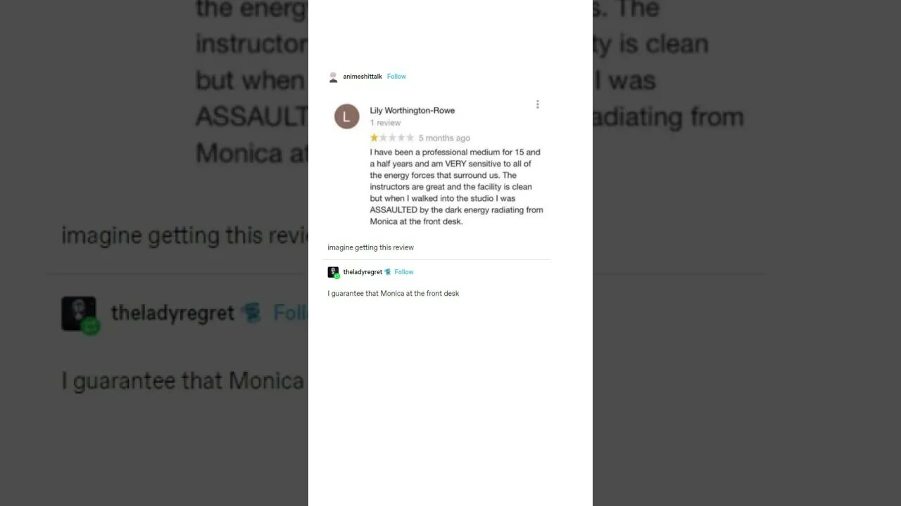 Monica's Dark Energy