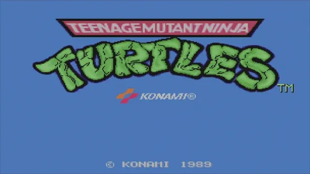 Teenage Mutant Ninja Turtles: The Arcade Game -Intro-