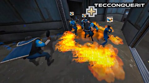 Conquering in TPS ( Third Person / 3D ) Team Fortress 2 Gameplay Highlights 21