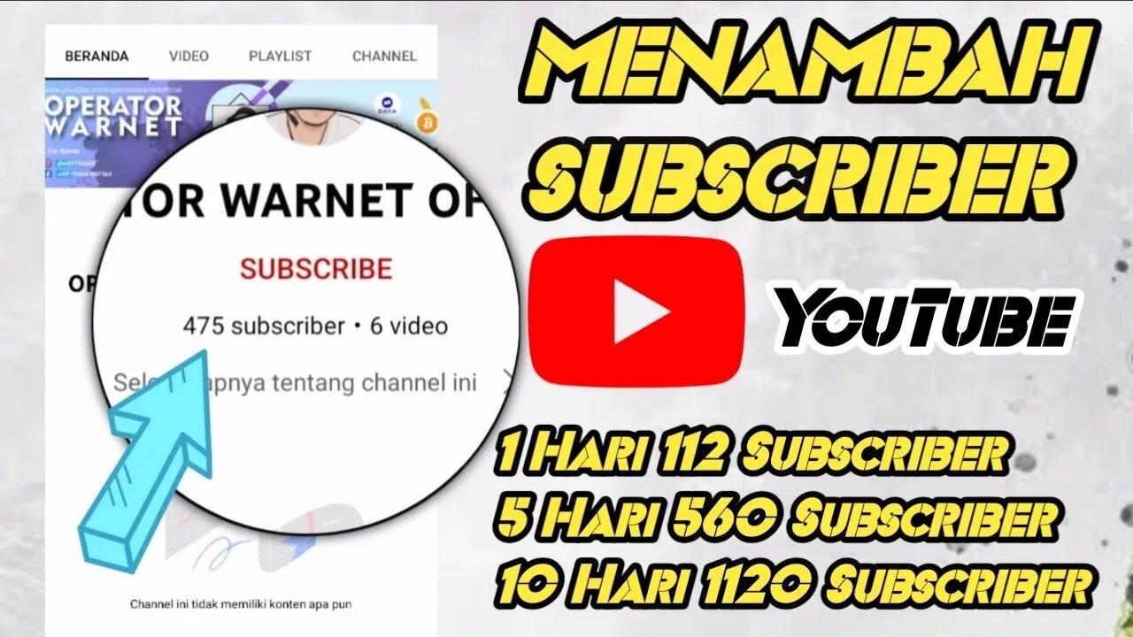 CARA MENAMBAHKAN SUBSCRIBER YOUTUBE TANPA APLIKASI CUMA PAKAI BROWSER