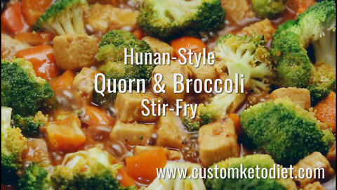 Hunan-Style Quorn & Broccoli Stir-Fry