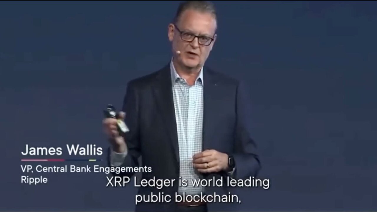 CBDCs | "XRP Ledger Is World Leading Public Blockchain Which Was Built for Payments & Issuing Currencies So It's a Natural Fit for CBDCs. Basically Providing a Private Version of That for the Central Banks." - James Wallis (VP Central B