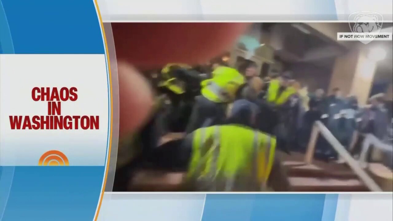 Networks Bemoan 'Pro-Palestinian' 'Protest For Peace' Turning 'Violent' Outside DNC