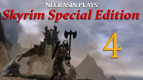 Necrasin plays Skyrim SE: Episode 4 Bleak Falls Barrow