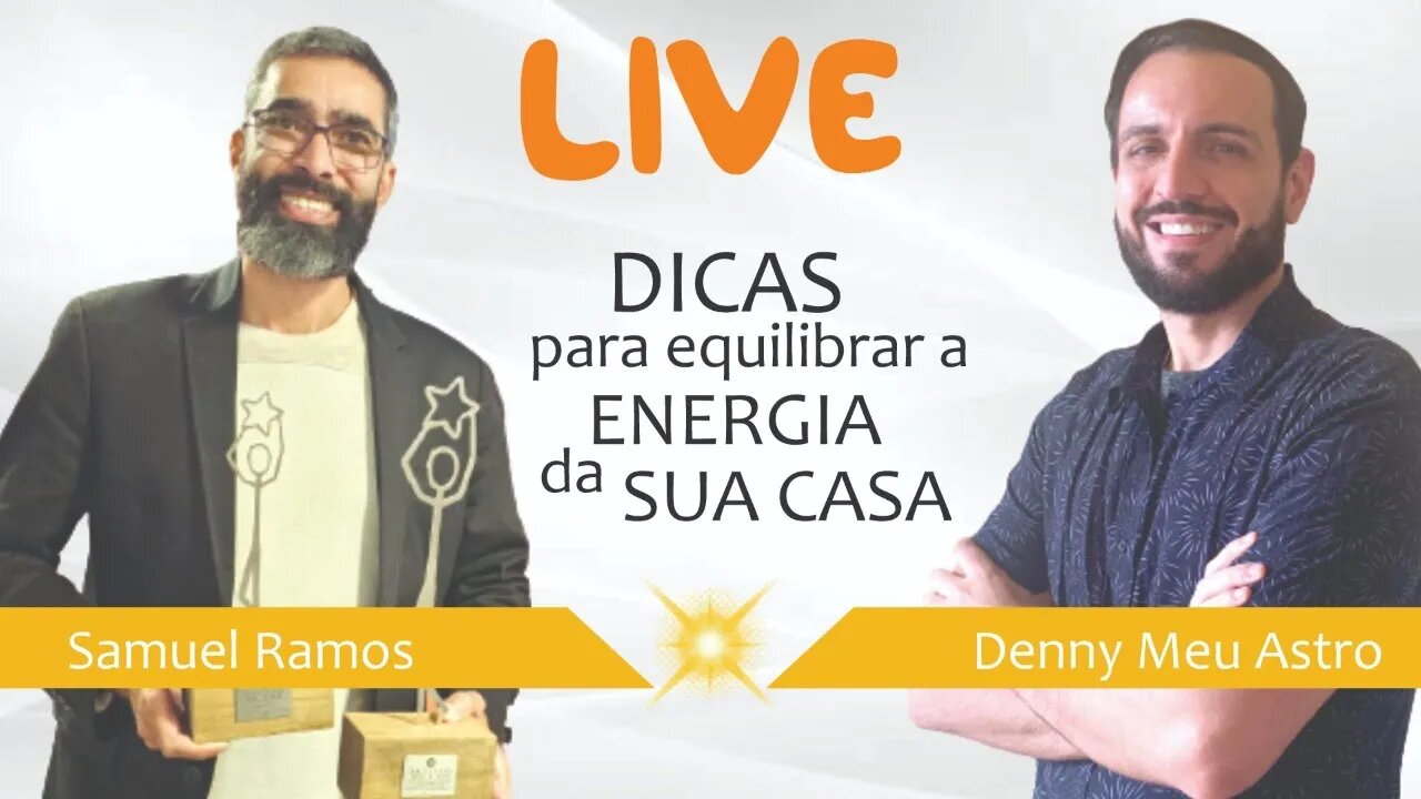 DICAS para equilibrar a ENERGIA DA SUA CASA + 🔴SORTEIO para quem permanecer AO VIVO