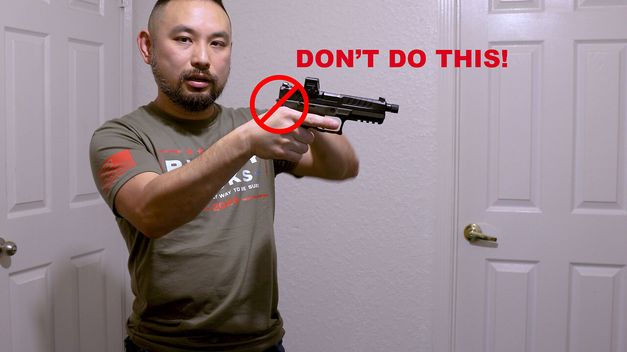 How To: Two-Handed Grip for Pistol