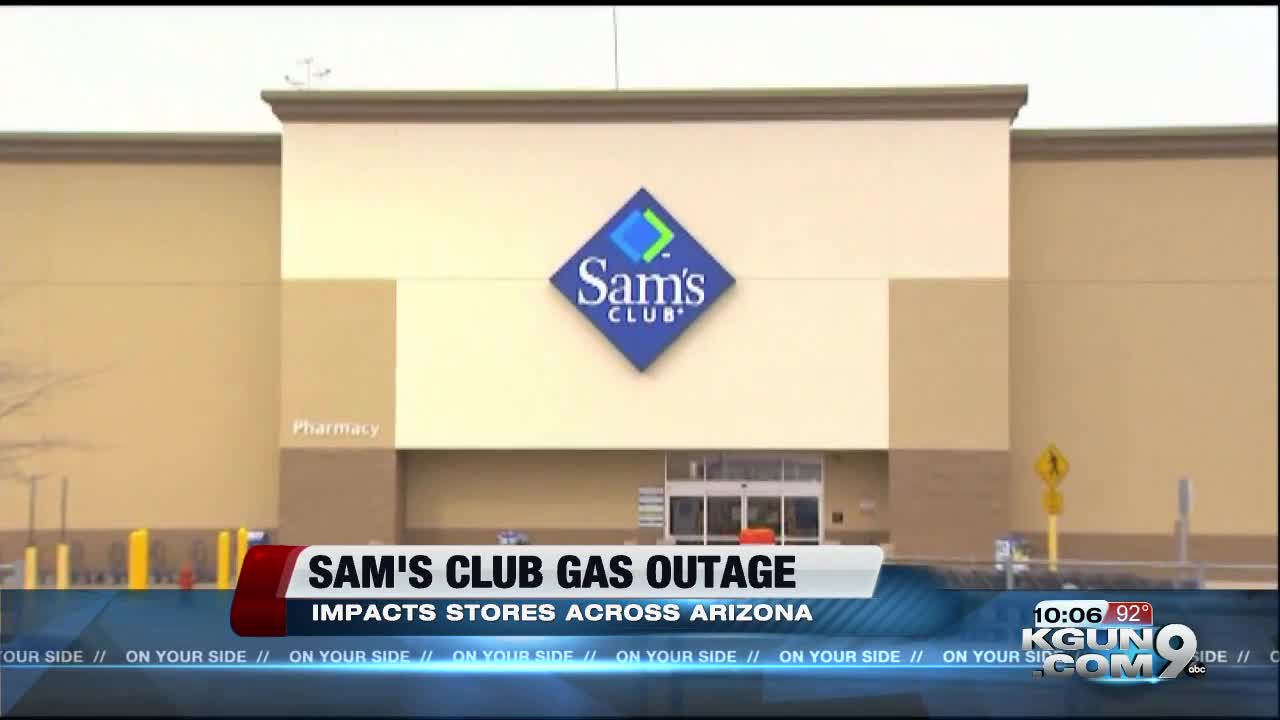 Gas outage at Arizona Sam's Club stores due to Texas refinery fire