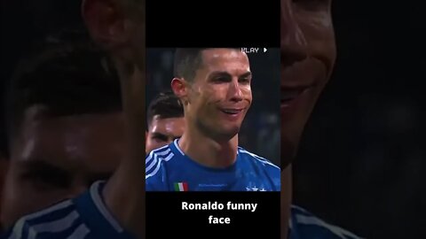 Ronaldo funny face