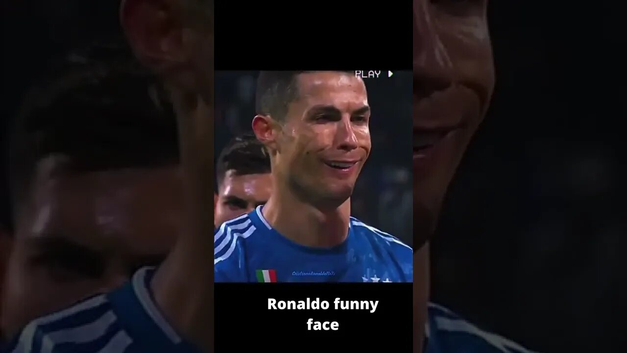 Ronaldo funny face