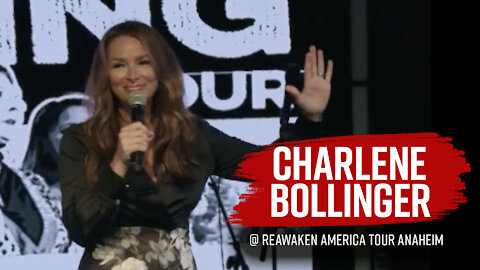 Charlene at Reawaken America Tour Anaheim