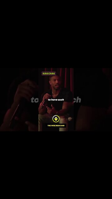 Michael B Jordan Have blind faith