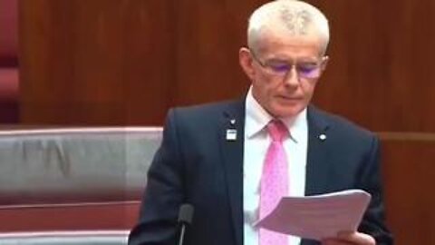 Senator Malcolm Roberts explains exactly why Klaus Schwab and the WEF have an uphill battle on their