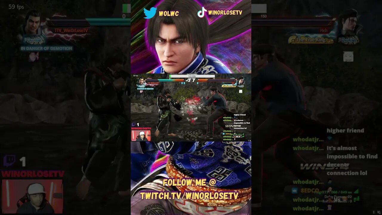 Tekken 7 Lei Wulong Match Highlight #67 #shorts #tekken7