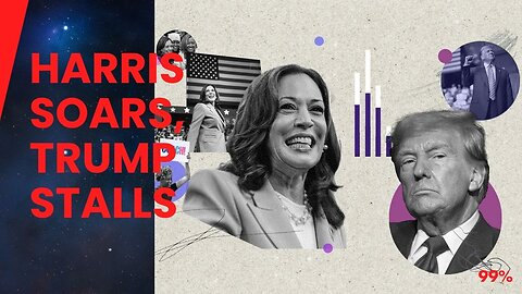 Record Poll Surge: Harris Takes 6-Point Lead Over Trump Post-Debate