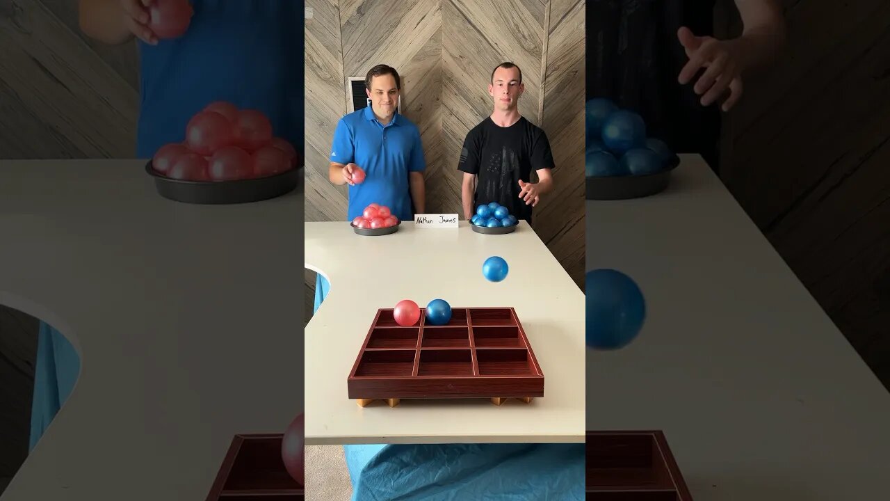 Just Barely 😧 Ball Toss Tic Tac Toe