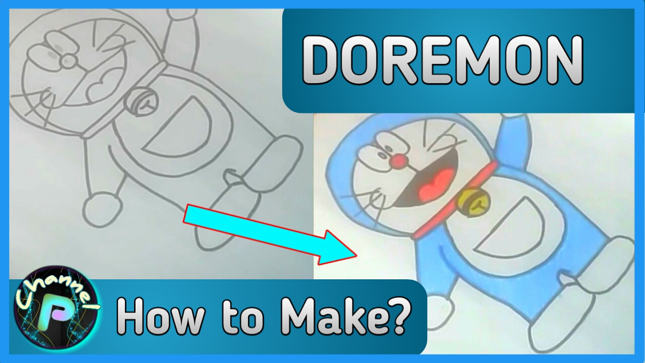 How to make Doremon | ChannelP