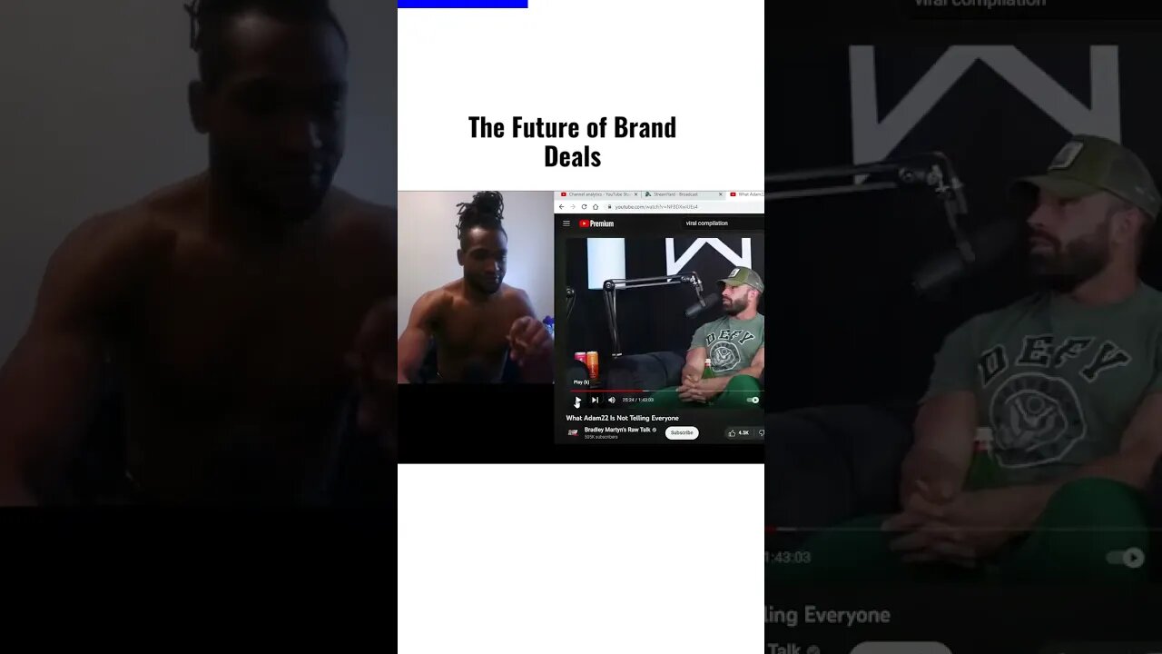 DO ADAM22 GET BRAND DEALS???#money #brand #relationship #black #funny