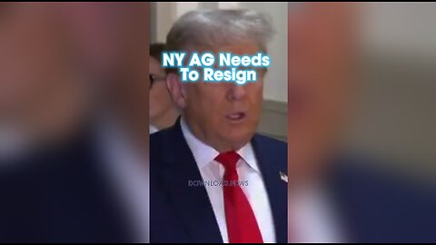 Trump: Letitia James is Incompetent (Retarded) - 10/4/23