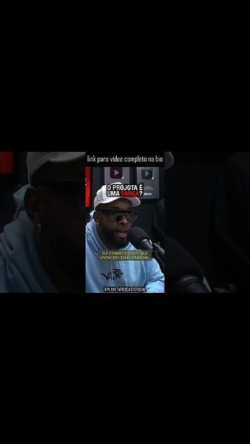 “ELE CONSEGUE IMAGINAR COMO É QUE É A QUEBRADA” com N3G0 Di | Planeta Podcast #shorts