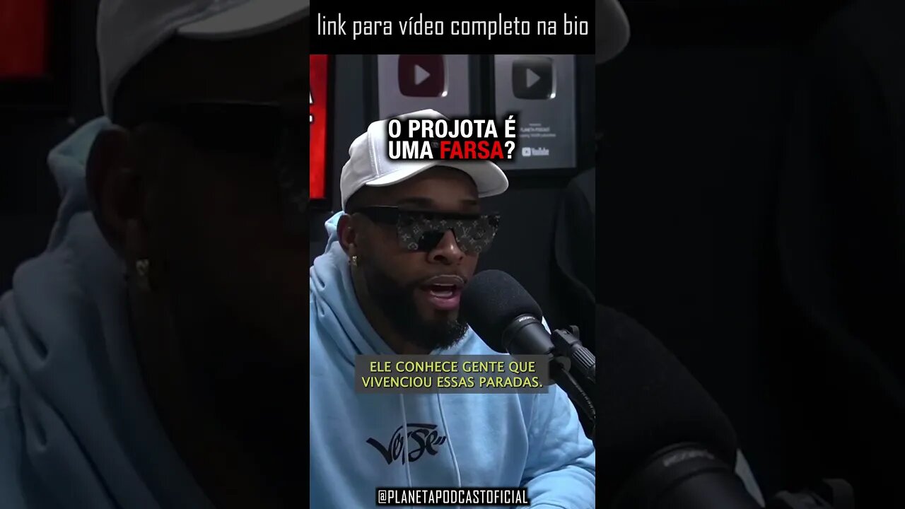 “ELE CONSEGUE IMAGINAR COMO É QUE É A QUEBRADA” com N3G0 Di | Planeta Podcast #shorts