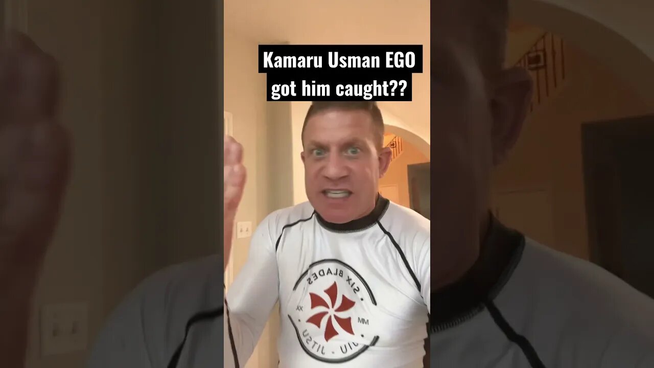 Did Usman’s EGO get him CAUGHT??