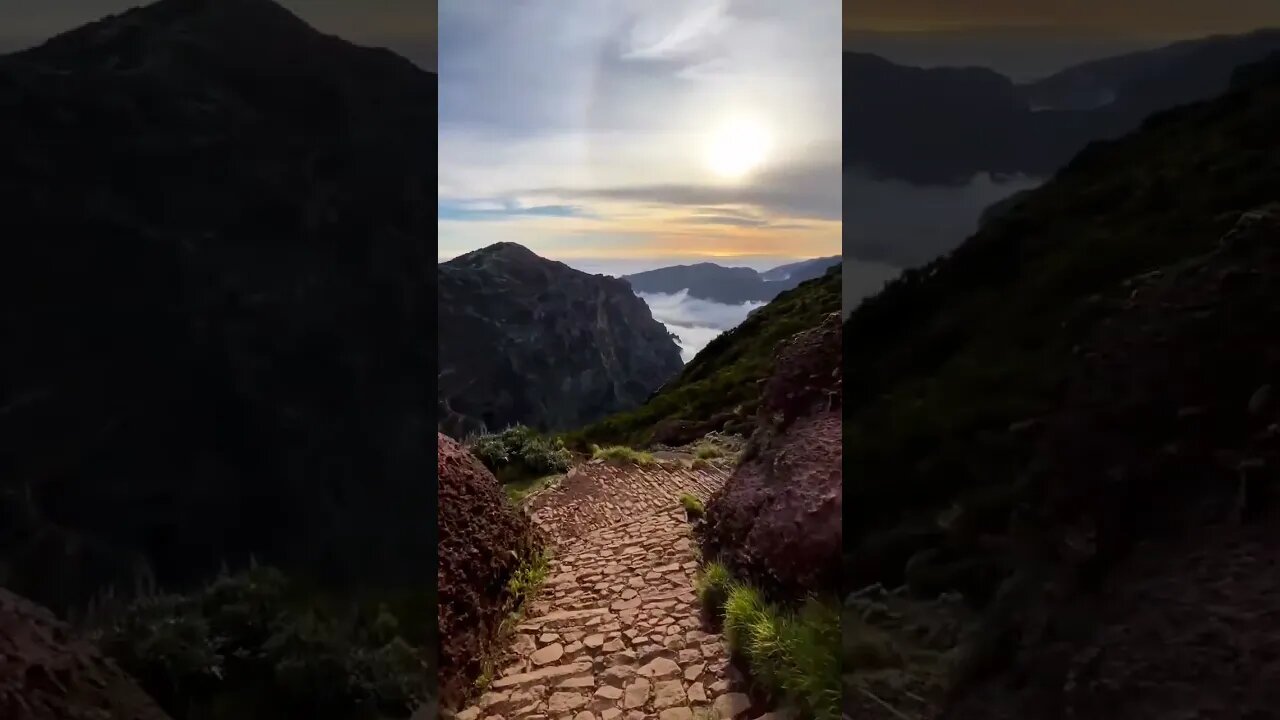 This trail connects the highest points of the island...