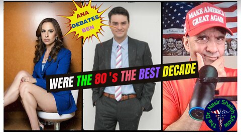 Ana Kasparian DEBATES Ben Shapiro - Argues That 1980's Decade Was MUCH Better Than Present Day 2024