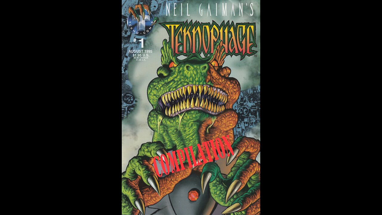 Neil Gaiman's Teknophage -- Review Compilation (1995, Tekno Comix)