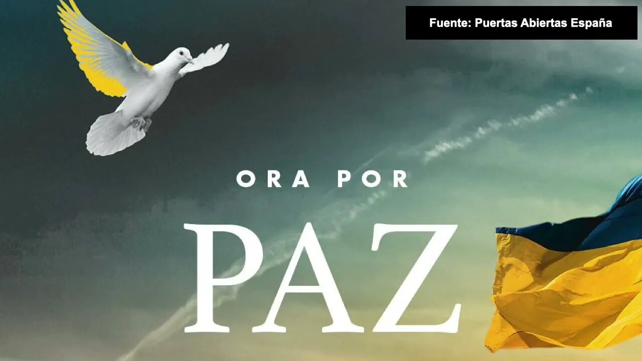 Cinco dias de oración por Ucrania y Rusia: Ora por paz