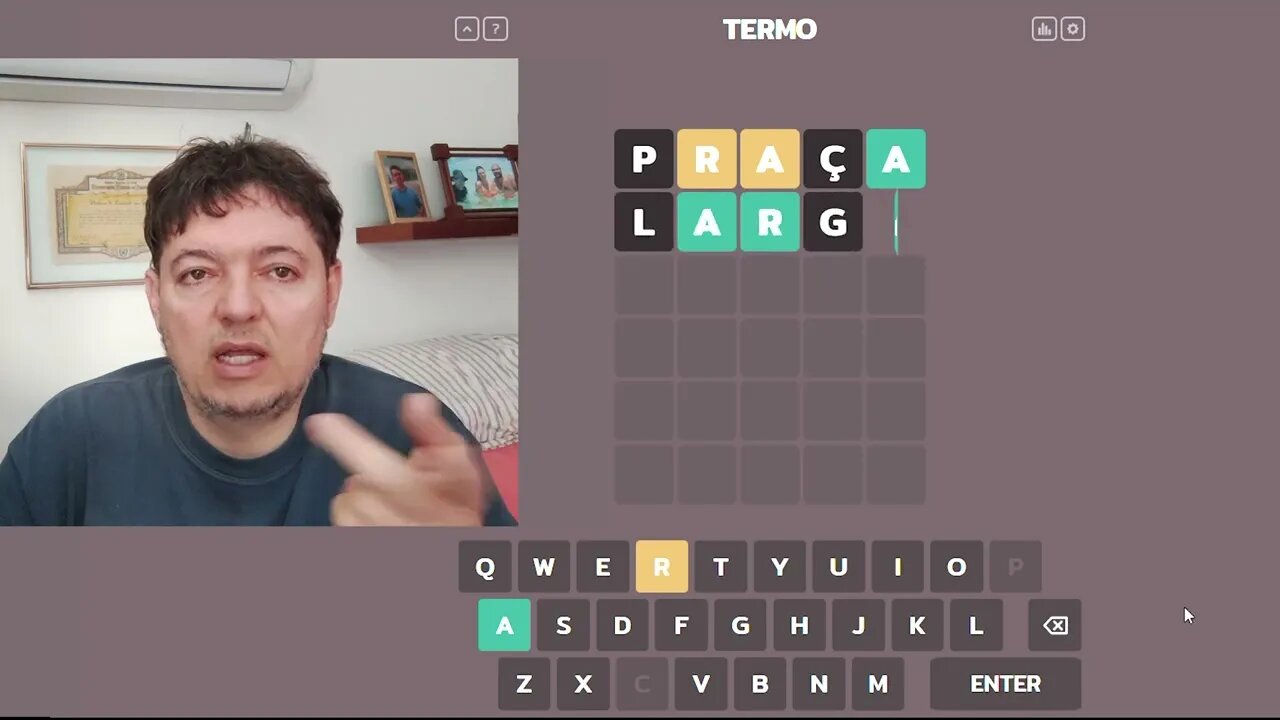 Jogando Termo - O jogo da forca repaginado!