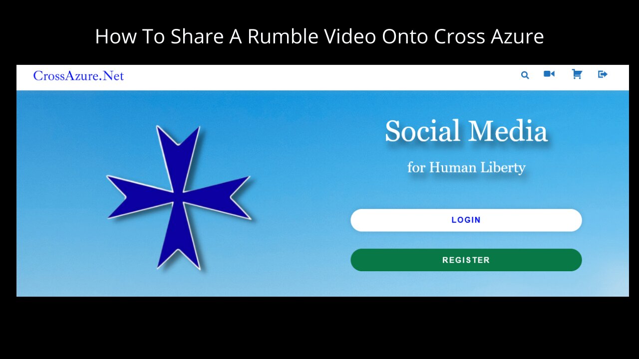 How To Share A Rumble Video On Cross Azure