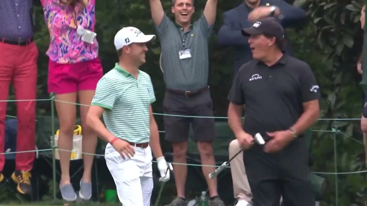 Justin Thomas 2019 Masters Tournament Hole in One #shorts