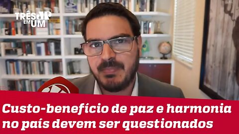 Rodrigo Constantino: Aceno de Bolsonaro é posição de fraqueza ou força?