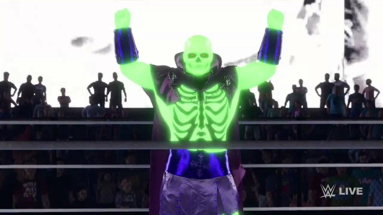 WWE2K22: ALT Scare Glow Full Entrance