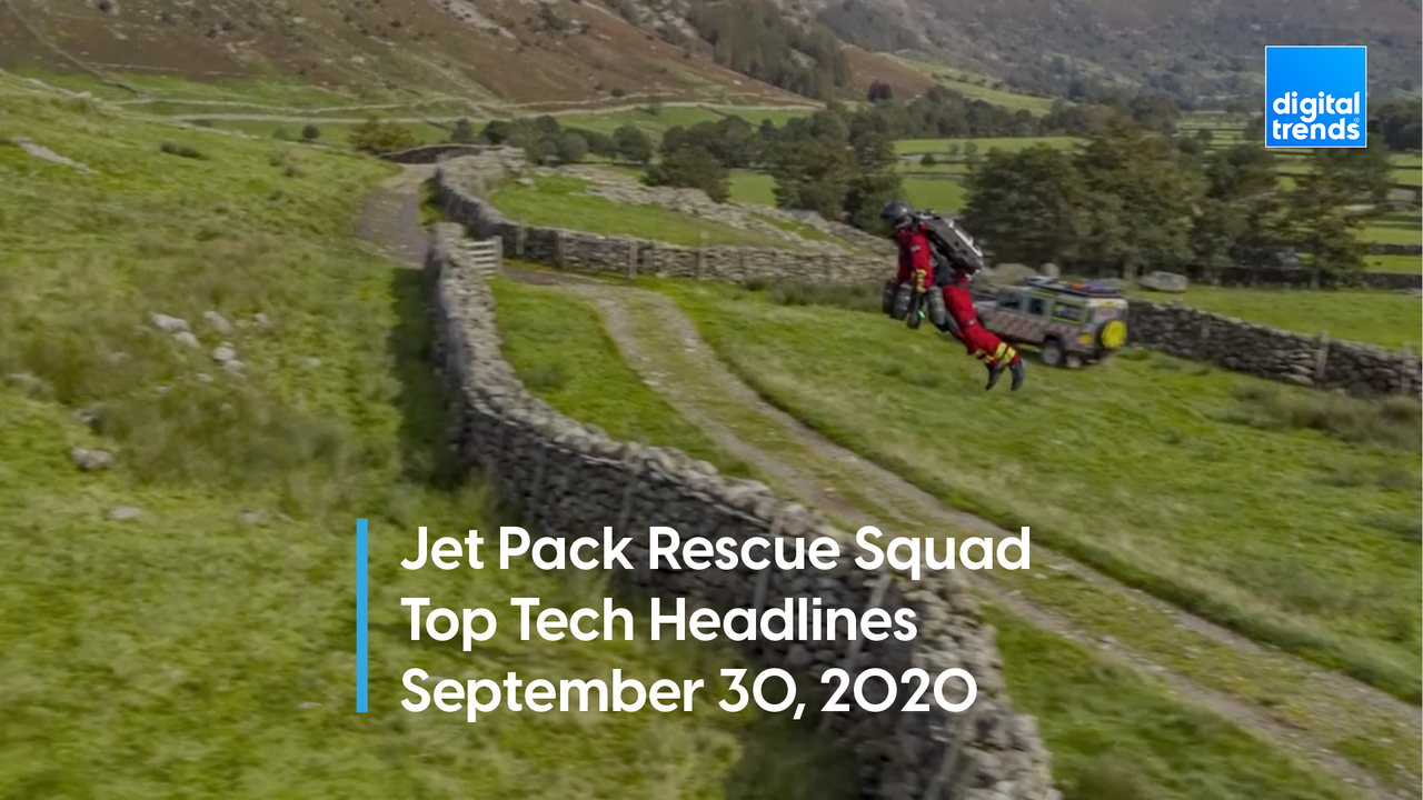 Top Tech Headlines | 9.30.20 | Jet Packs To The Rescue