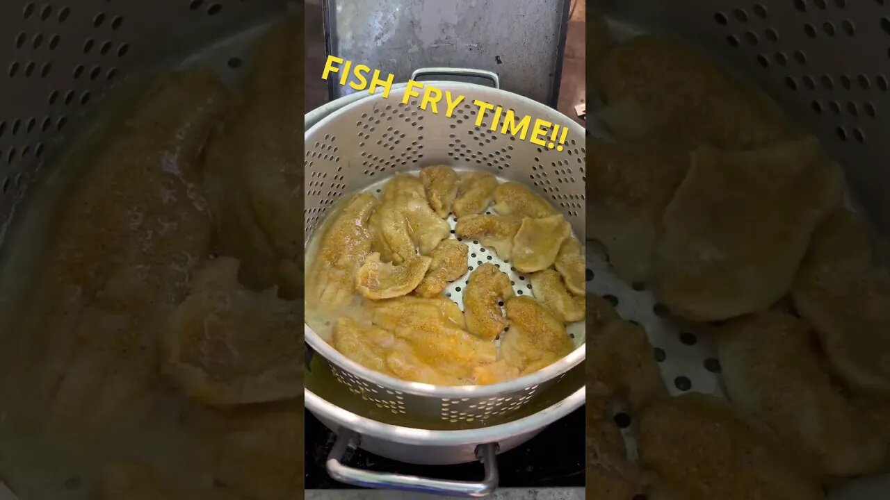 Fish Fry Time! #fishfry #friedfish #freshfish #grill #grilling #truenorth