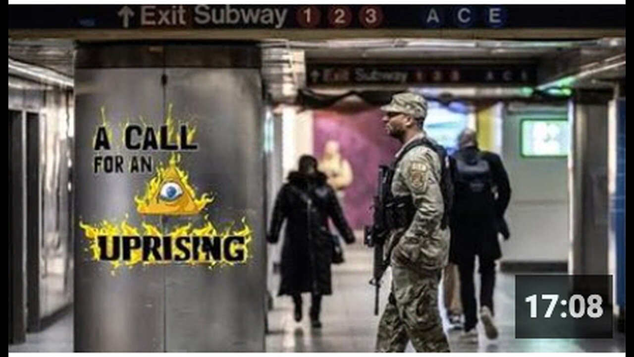 NYC Subways bring in National Guard! They are sabotaging cities to bring in MARTIAL LAW!